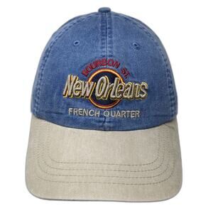 Sun Products New Orleans Bourbon French Quarter Blue One Size Baseball Cap hat